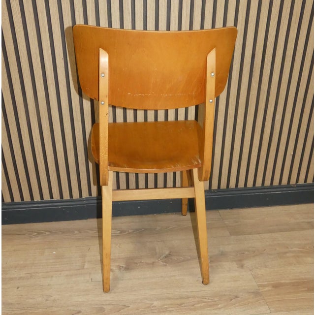 Robust classic, school chair by casala wood, beech sturdy construction marked on the underside ---iii/73 <presumably the...