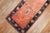 Asian Antique Narrow Antique Orange Tibetan Runner - 1'7" x 7'6" For Sale - Image 3 of 9