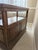 Vintage 70s American Traditional Walnut Flip-Top Rolling Server Console For Sale - Image 4 of 12