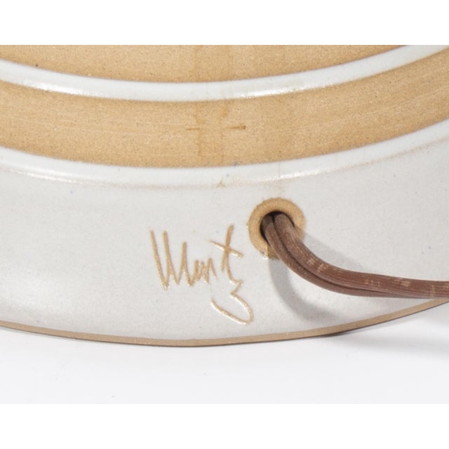 Mid 20th Century Ceramic Walnut Table Lamp by Gordon and Jane Martz for Marshall Studios For Sale - Image 9 of 10