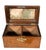 Fine George III Parquetry Teacaddy For Sale - Image 9 of 10