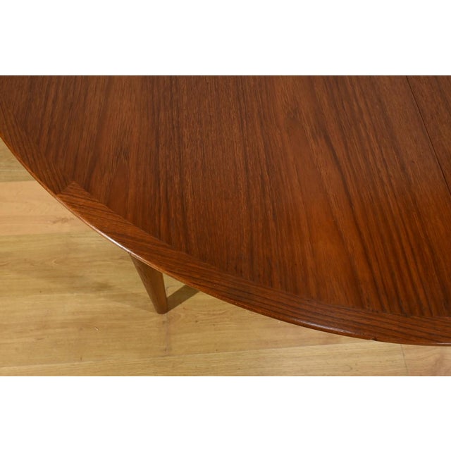 Scandinavian Teak Dining Room Table, 1970s For Sale - Image 6 of 18