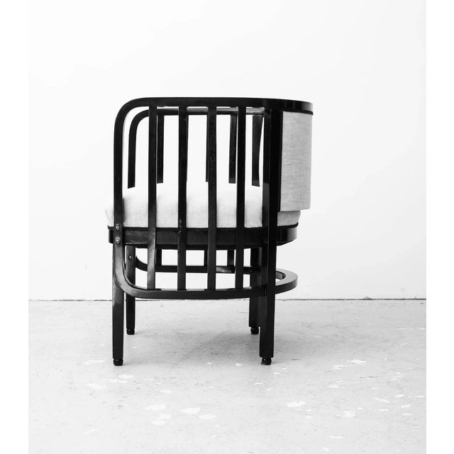 Art Nouveau Mundus Armchairs by Marcel Kammerer for Mundus, 1910, Set of 2 For Sale - Image 4 of 5