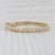 Modern 1.75ctw Diamond Tennis Bracelet 14k Yellow Gold 7" 4.7mm For Sale - Image 3 of 7