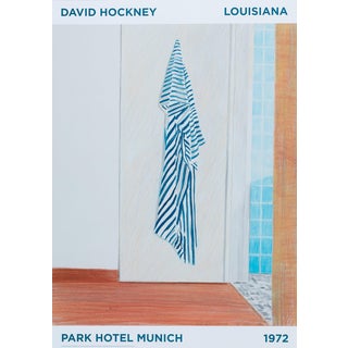 The Park Hotel Munich Poster after David Hockney For Sale