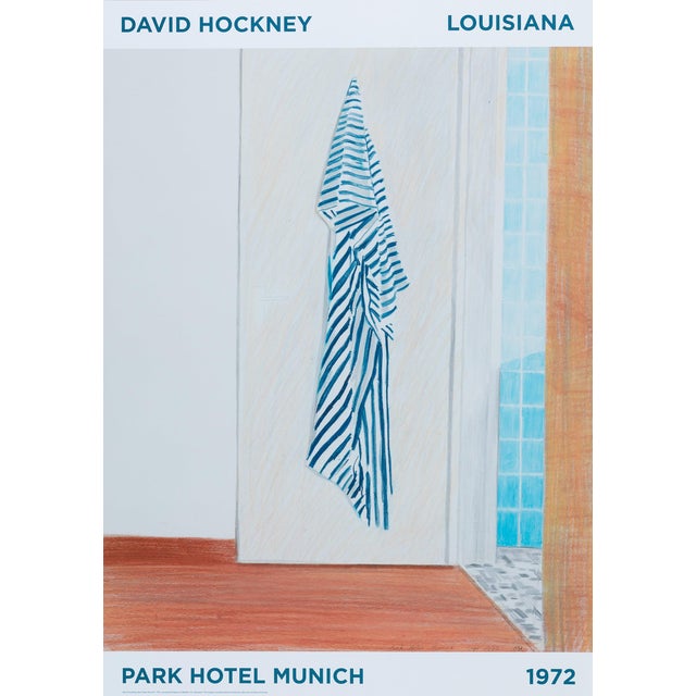 The Park Hotel Munich Poster after David Hockney For Sale