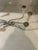 Mid-Century Modern Mid 20th Century Sterling Silver Pair of Bauhaus Candlesticks With 3 Candles Each For Sale - Image 3 of 7