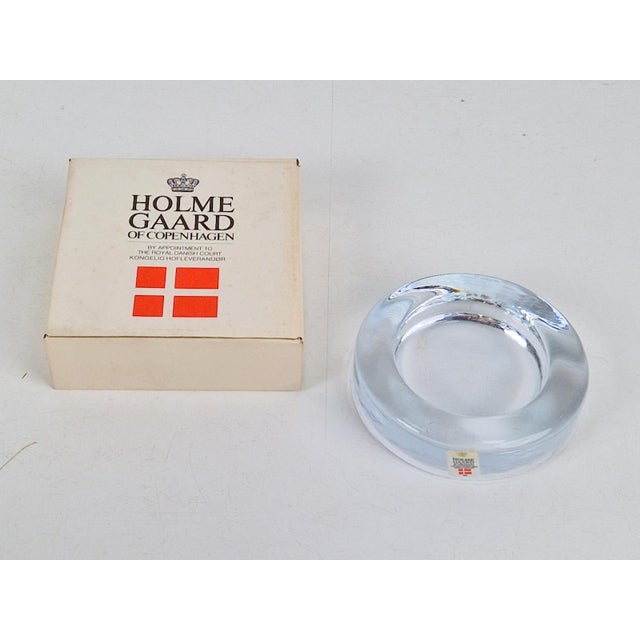 1980s Vintage Ashtray by Torben Jørgensen for Holmegaard, 1980s For Sale - Image 5 of 11