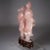 Antique Rose Quartz Carving of Two Chinese Beauties For Sale - Image 4 of 8