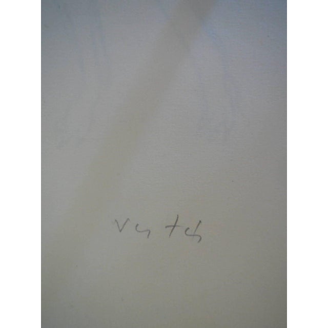 This is an original hand signed (I believe it is also hand colored but i am not positive) Artists Proof Lithograph of a...