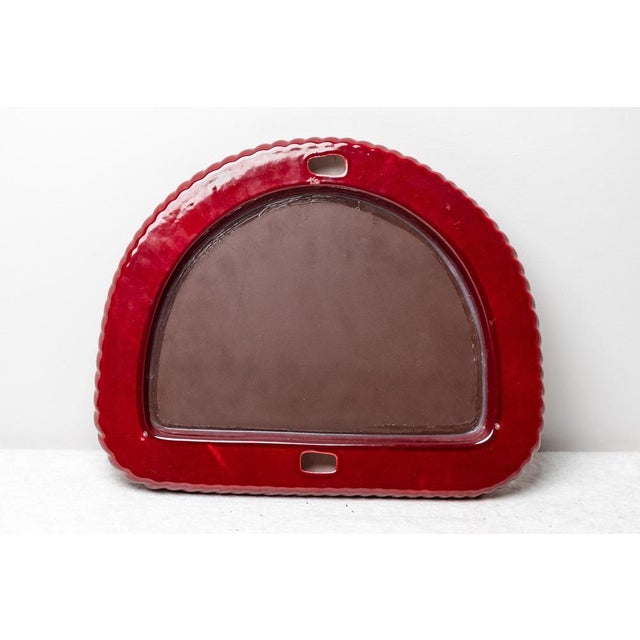 1970s Segmented Mirror in the style of Tommaso Barbi, 1970s For Sale - Image 5 of 7