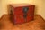 Antique Chinese Red Lacquered Wooden Chest For Sale - Image 11 of 11