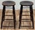 Vintage English Style Turned Wood Bar Stools, a Pair For Sale - Image 4 of 13