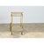 French Vintage Brass & Glass Trolley Serving Cart For Sale - Image 11 of 11