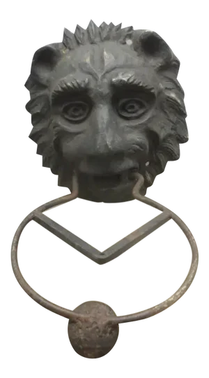 Large Lion Head Door Knocker