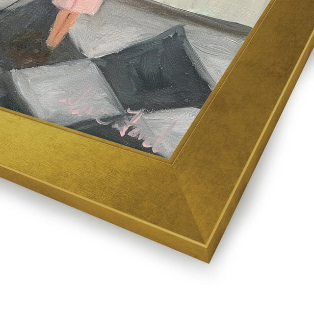 DESCRIPTION: Sant Ambroeus by Alice Ford in Gold Frame, XS Art Print SPECIFICATIONS: Type: Giclée Art Print on Matte...