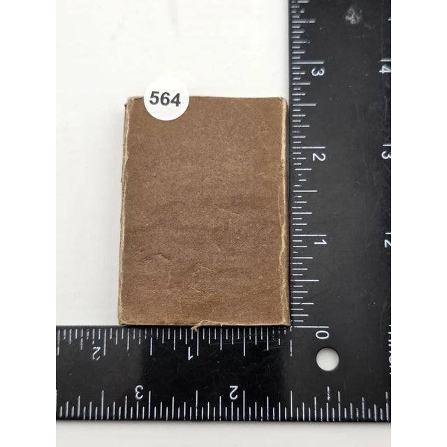 Rare One of a Kind Antique Miniature Hand Written Islamic Quran Manuscript Surat Yassin, Gold Ink. For Sale - Image 11 of 11