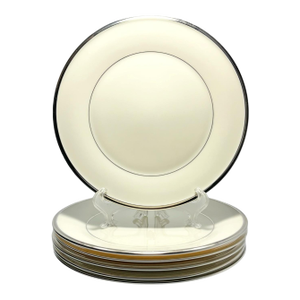 Lenox “Solitaire” Bone China Salad Plates -Set of 6