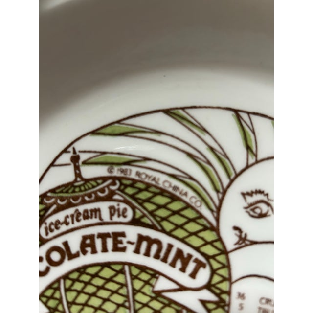 1980s 1980s Pie Plate by Royal China (Usa), Country Harvest Series For Sale - Image 5 of 9