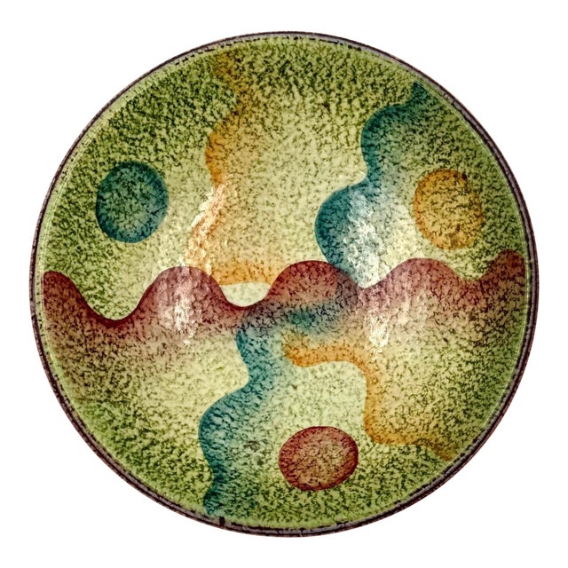 Futurist Ceramic Vide Poche, Iama Albisola Italy 1930s For Sale