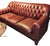 Victorian Elevate Your Living Space With This Timeless Chesterfield Sofa and Matching Club Chair Set. For Sale - Image 3 of 12