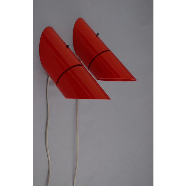 Phister Wall Lamps by Hans Due for Fog & Mørup, 1970s, Set of 2 For Sale - Image 10 of 12