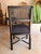 Noir Noir Trading Black Rattan Dining Chair For Sale - Image 4 of 6