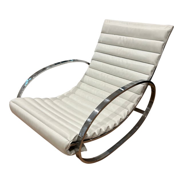 1970s Renato Zevi Ellipse Rocker by Selig For Sale