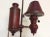 Late 18th Century Late 18th Century Red Tole Student Lamp For Sale - Image 5 of 8
