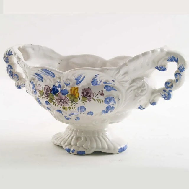 Ceramic Centerpiece from Nove-Bassano, 1940s For Sale - Image 7 of 7