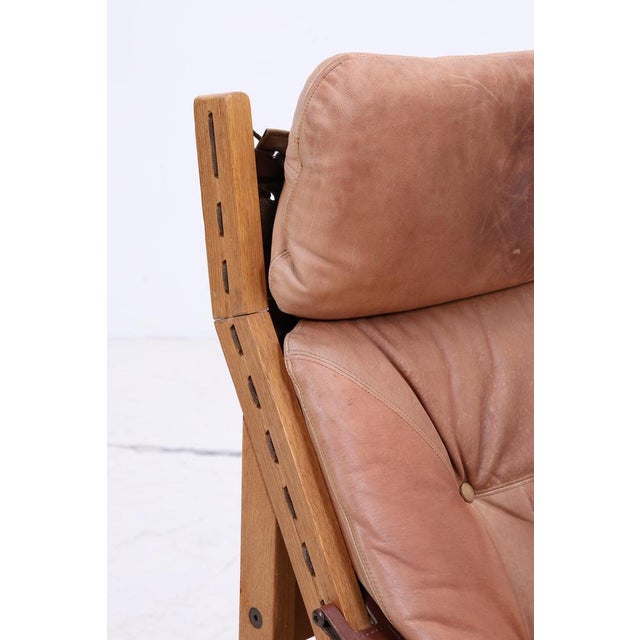 Vintage Hunter Chair in Leather by Torbjørn Afdal, 1960s For Sale - Image 11 of 18