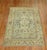 Highly antique early 20th century Persian Malayer accent rug. Measures: 4'5” x 6'4”.