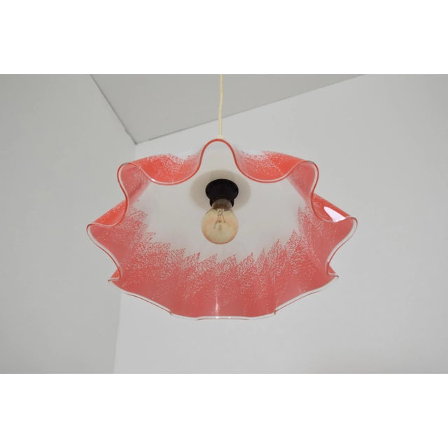 Glass Pendant, 1980s For Sale - Image 3 of 8