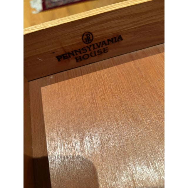 Wood Queen Anne Cherry Drop Leaf End Table - Pennsylvania House For Sale - Image 7 of 11