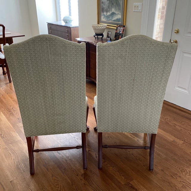 Hickory Chair Queen Anne Chairs Set of 2 Chairish