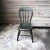Antique Primitive Black Farmhouse Chair For Sale - Image 11 of 11