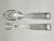 Mid 20th Century Pressed Clear Glass Serving Utensils- a Pair For Sale - Image 13 of 13