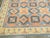 Mid 20th Century Galerie Shabab Collection Mid-20th Century Indian Flatweave Dhurrie Carpet For Sale - Image 5 of 8