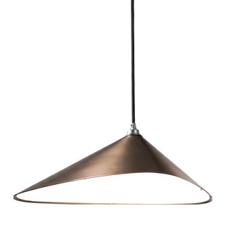 Emily I Pendant Light in Dark Bronze Semi-Matte by Daniel Becker for Moss Objects For Sale