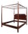 Wright Table Co Mahogany King Size Poster Bed For Sale