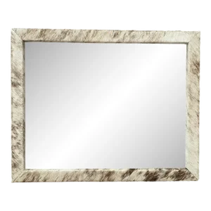 Genuine Cowhide Picture Frame, Handmade in Peru