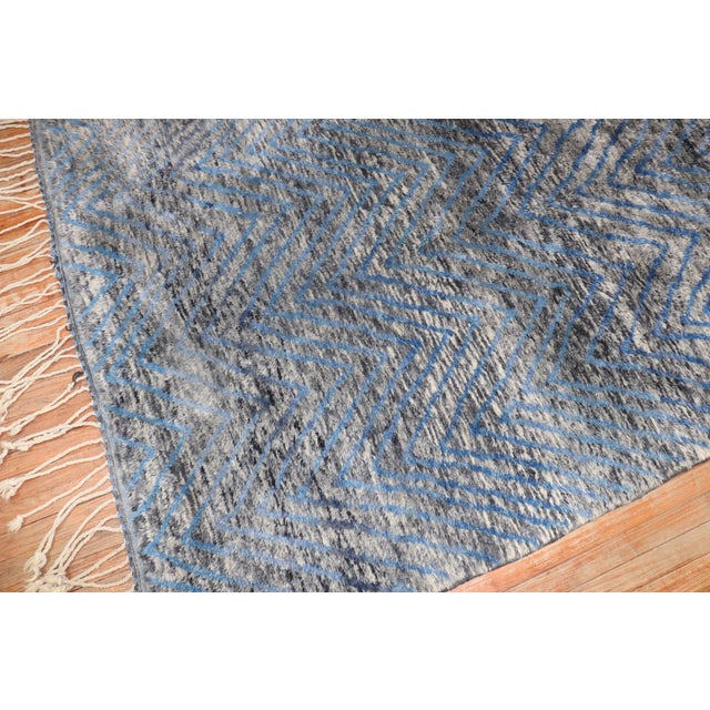 Vintage Inspired Moroccan Rug For Sale - Image 4 of 18