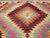 Inactive on ETSYBright Diamond Design Kilim Rug For Sale - Image 10 of 13