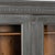 Late 19th Century Late 19th Century Gray Pine Bookcase Display Cabinet With Glass Doors For Sale - Image 5 of 9