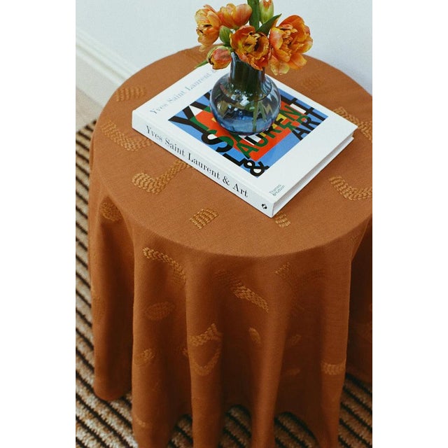 Contemporary Tobacco Felix Slipper Chair by Ceraudo For Sale - Image 3 of 7