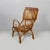 Mid-Century Modern Italian Armchairs in Rattan, 1960s, Set of 3 For Sale - Image 4 of 18
