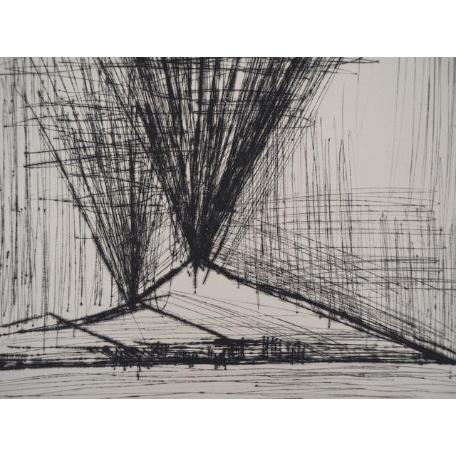 Bernard Buffet, L'éruption du Vésuve, Etching For Sale - Image 4 of 5
