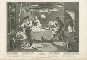 Cook, Hudibras Confronts Sidrophel and Whacum, 1802, Paper