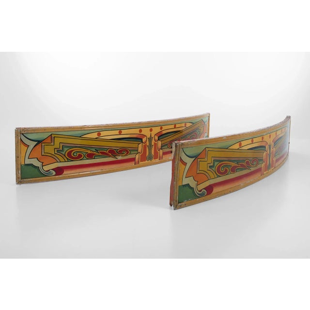 Hand-Painted Fairground Signs, 1950s, Set of 2 For Sale - Image 11 of 11