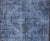 Vintage Hand Knotted Turkish Overdyed Oushak Rug in Dark Blue and Charcoal Vintage Overdyed Oushak Rug in Dark Blue and...